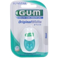 Filo interdentale GUM Original White con fluoro, 30 metri