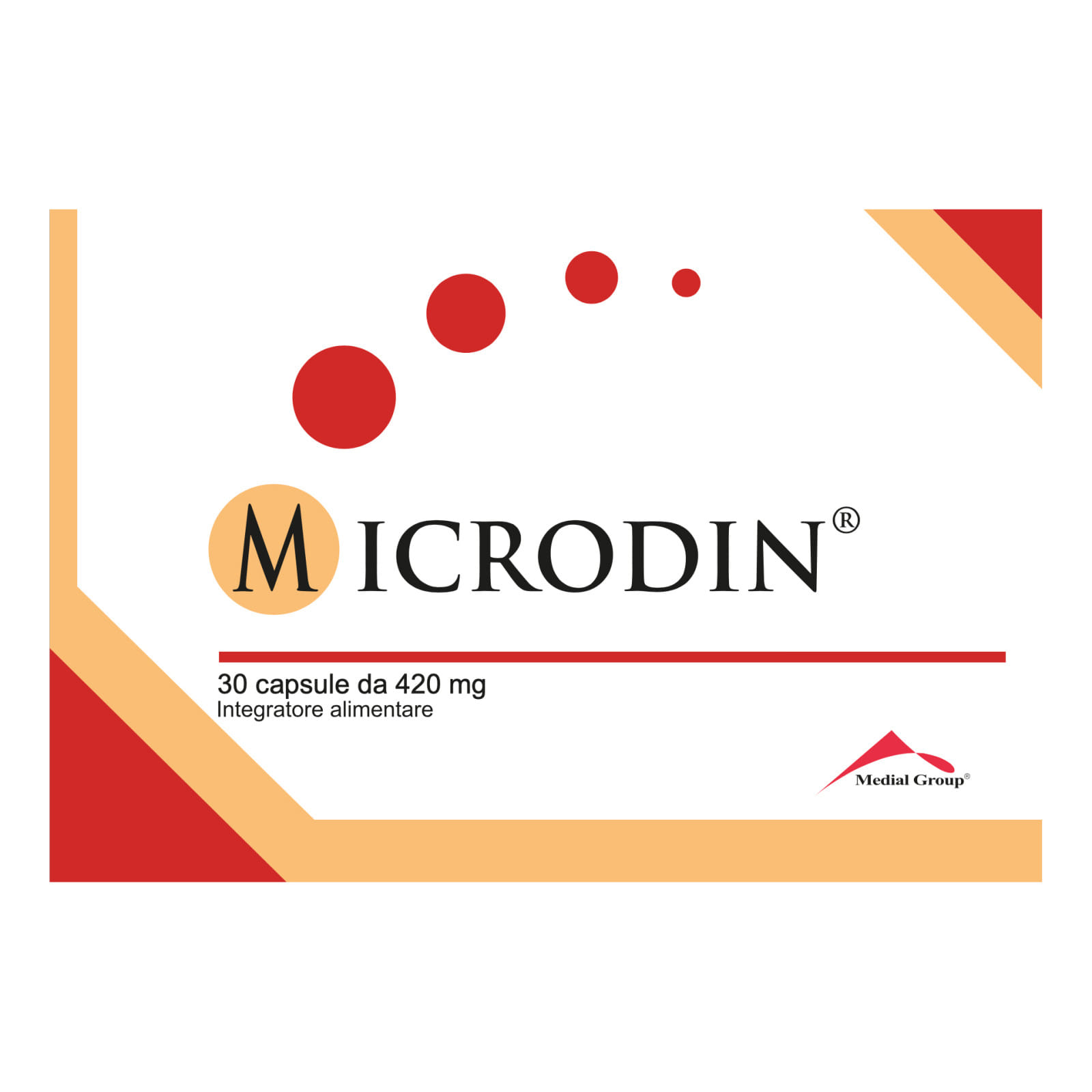 MICRODIN 30 CAPSULE DA 418 MG