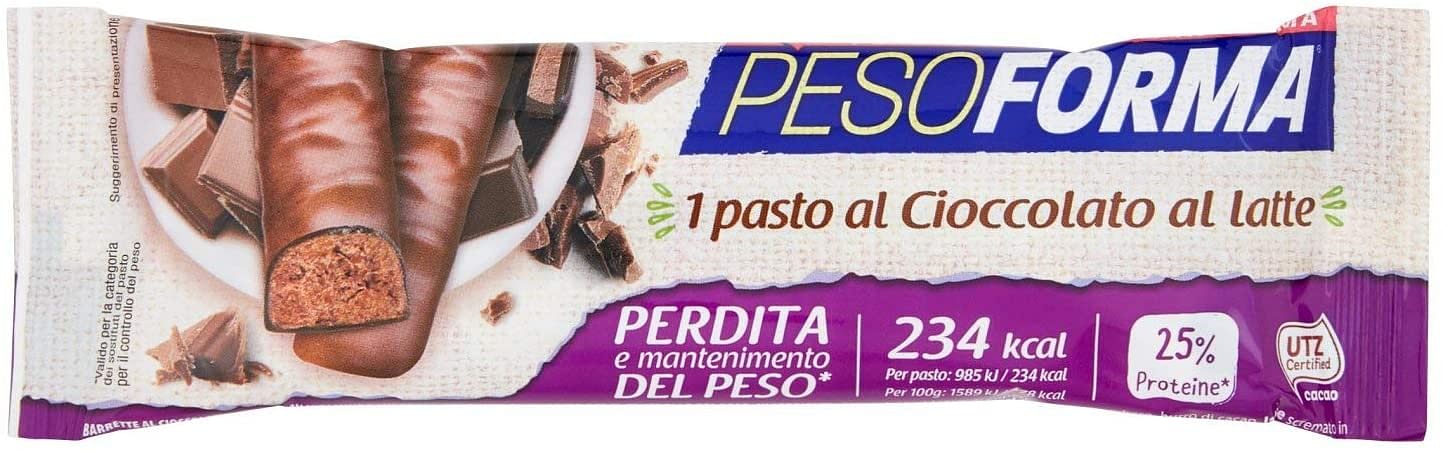 Pesoforma Barretta Monopasto Cioccolato 62 G