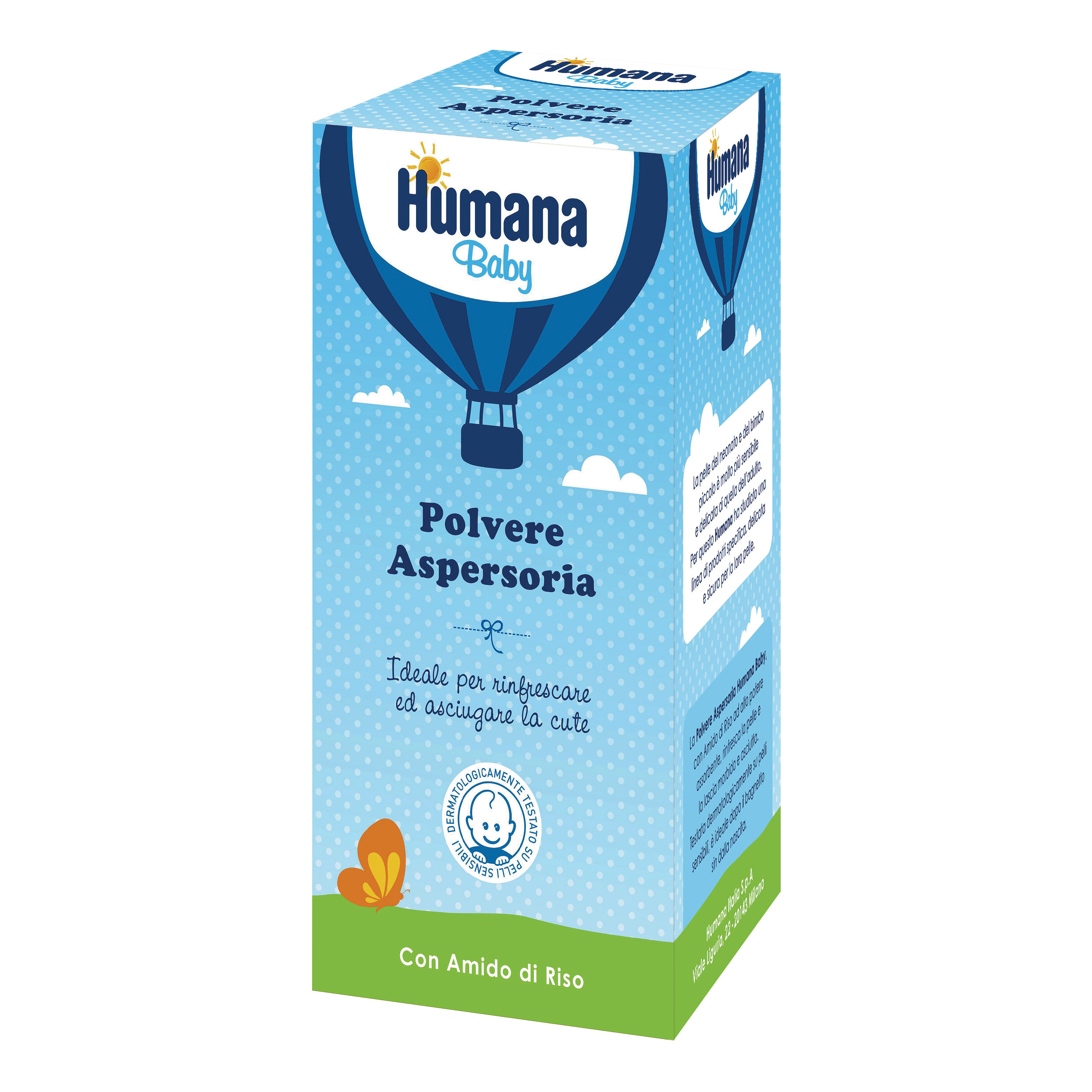 Humana Baby Care Polvere Aspersoria 150 G