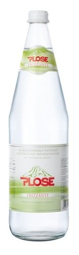 PLOSE ACQUA MINERALE FRIZZANTE VETRO A RENDERE 1 L