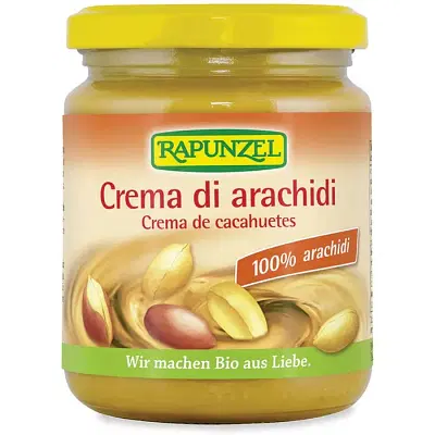 RAPUNZEL CREMA ARACHIDI SENZA ZUCCHERI AGGIUNTI 250 G RAPUNZEL CREMA ARACHIDI SENZA ZUCCHERI AGGIUNTI 250 G