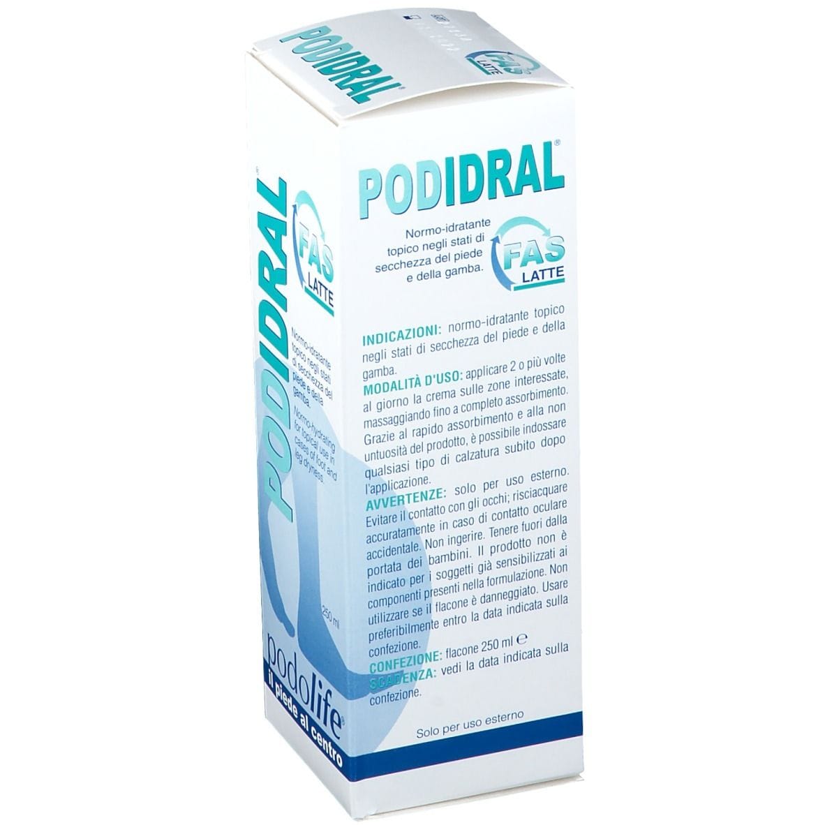 PODIDRAL FAS LATTE 250 ML