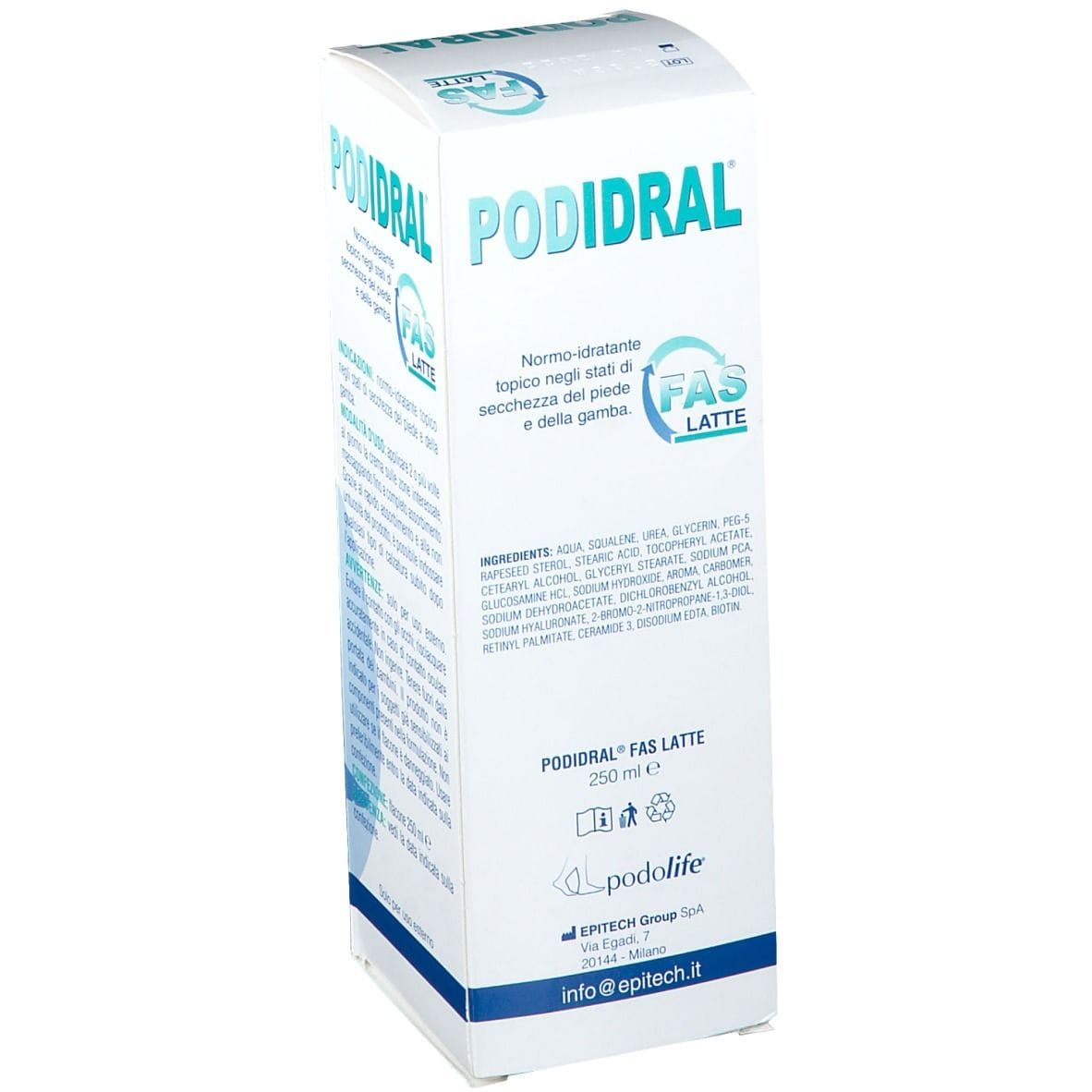 PODIDRAL FAS LATTE 250 ML