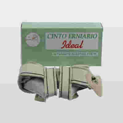 CINTO ERNIARIO IDEAL IN TESSUTO ELASTICO FORTE SINISTRO GRIGIO FRANGIATO 90CM