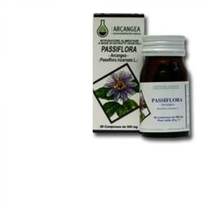 Integratore Passiflora 500mg per relax e sonno, 60 capsule