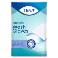 Guanto igiene monouso Tena Wash Glove 16x24cm, 175 pz