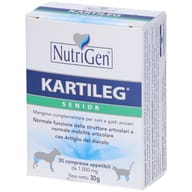 Kartileg Senior Nutrigen per cani e gatti over 7, 30 tavolette