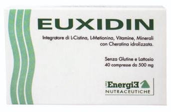 Integratore Euxidin per capelli e unghie, 40 compresse