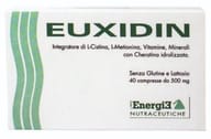 Integratore Euxidin per capelli e unghie, 40 compresse