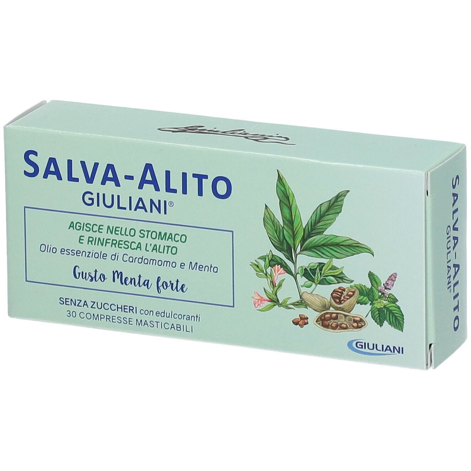 Salva Alito Menta Forte 30 Compresse