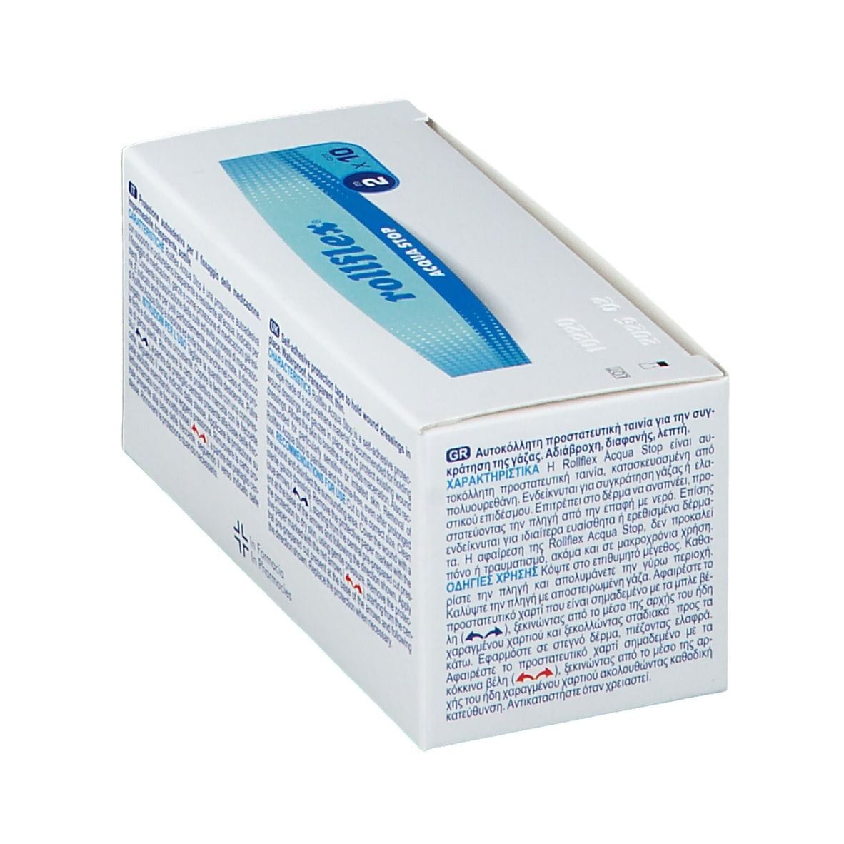 CEROTTO ADESIVO IMPERMEABILE MASTER-AID ROLLFLEX ACQUASTOP 2X10