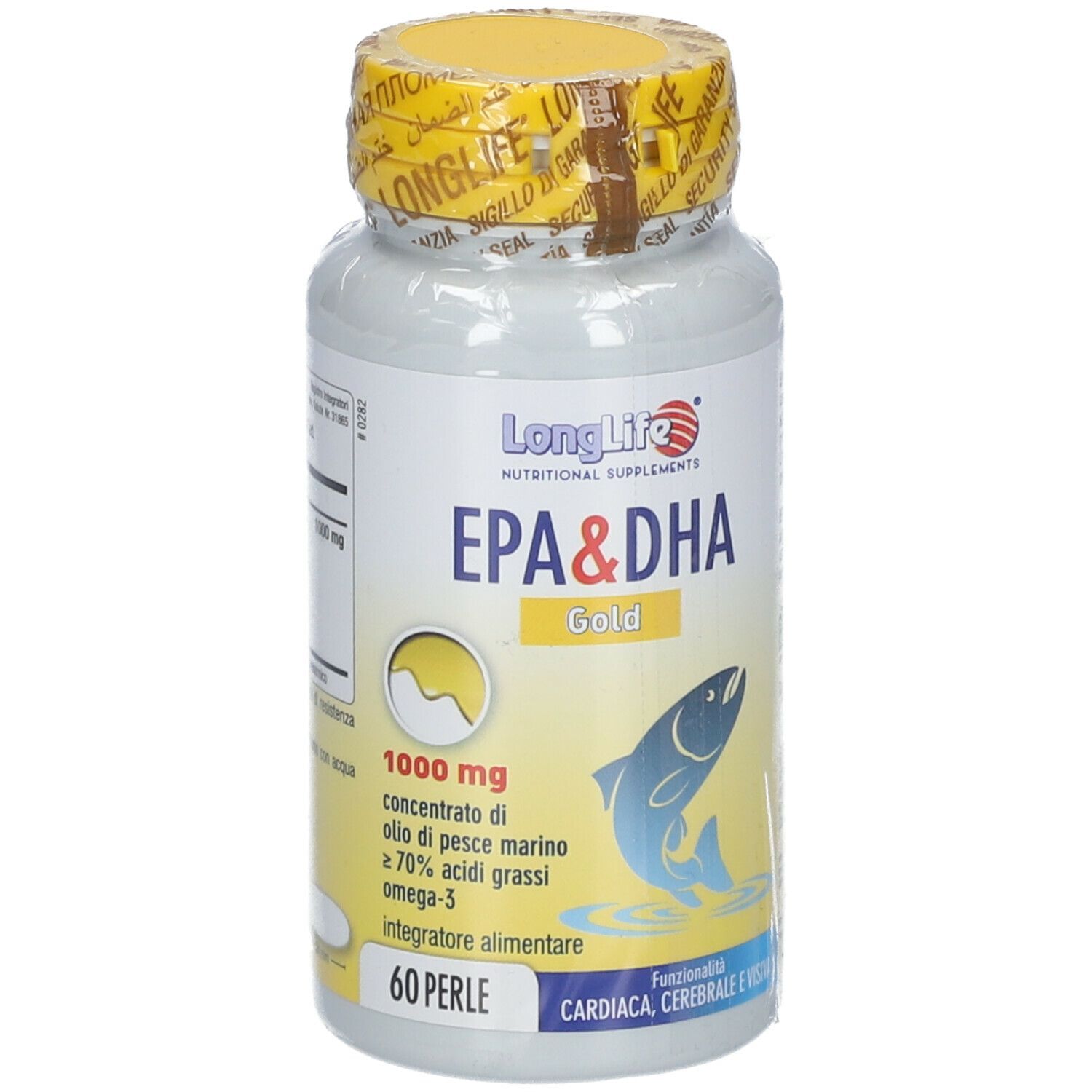 LONGLIFE EPA DHA GOLD 60 PERLE