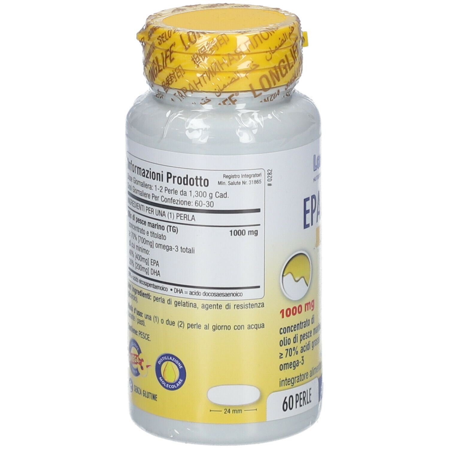 LONGLIFE EPA DHA GOLD 60 PERLE