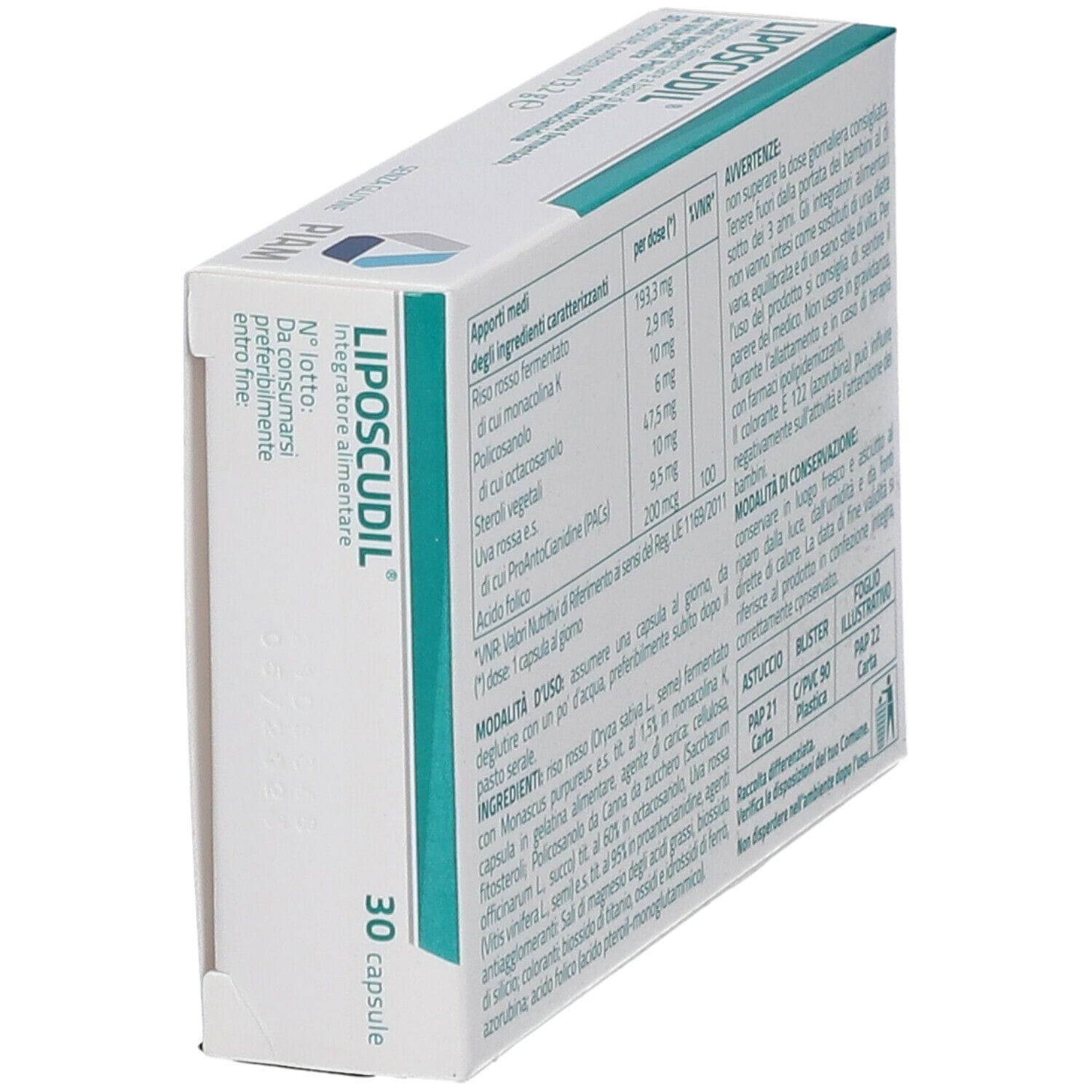 LIPOSCUDIL 30 CAPSULE
