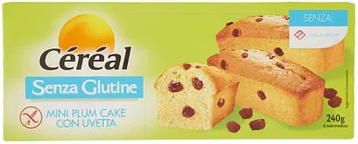 GEREAL PLUM CAKE UVETTA 240 G GEREAL PLUM CAKE UVETTA 240 G