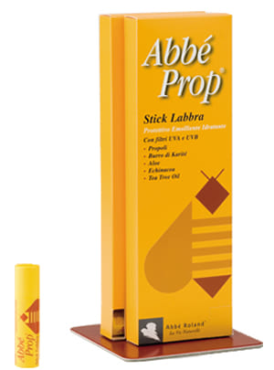 Stick labbra Abbé Propoli con tea tree oil e karité, 5,7ml