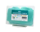 KIT ASSISTENZA AL PARTO ABBIGLIAMENTO PROTETTIVO CON CAMICE + MASCHERINA CHIRURGICA + CUFFIA MONOUSO + COPRISCARPE