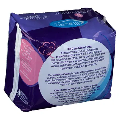 ILLA CARE ASSORBENTE NOTTE EXTRA 12 PEZZI ILLA CARE ASSORBENTE NOTTE EXTRA 12 PEZZI