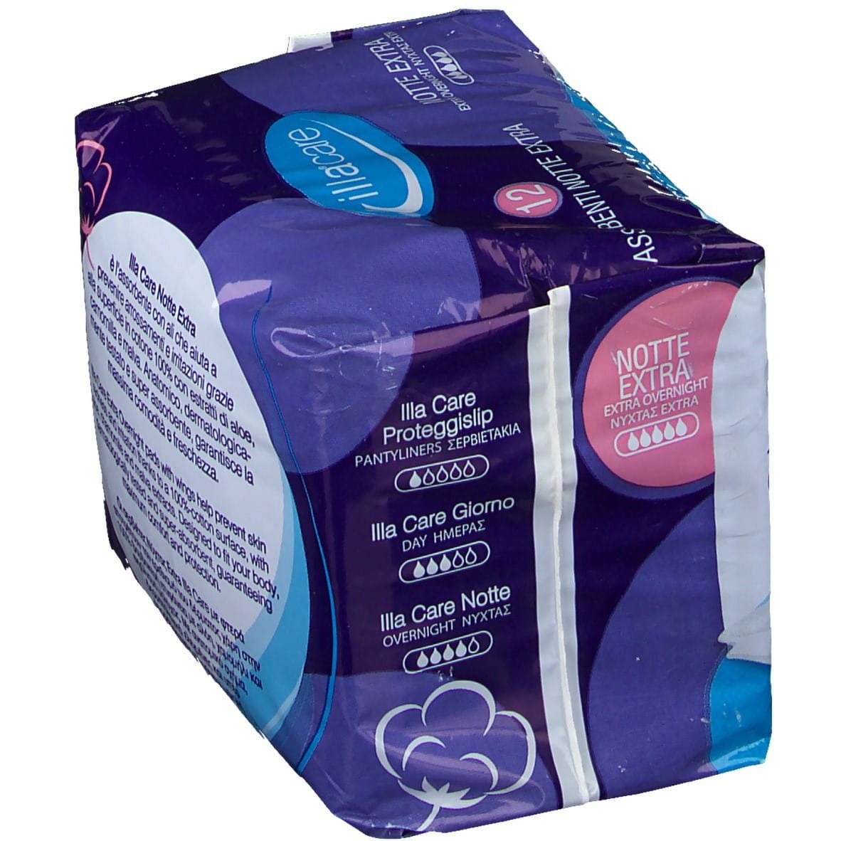 ILLA CARE ASSORBENTE NOTTE EXTRA 12 PEZZI