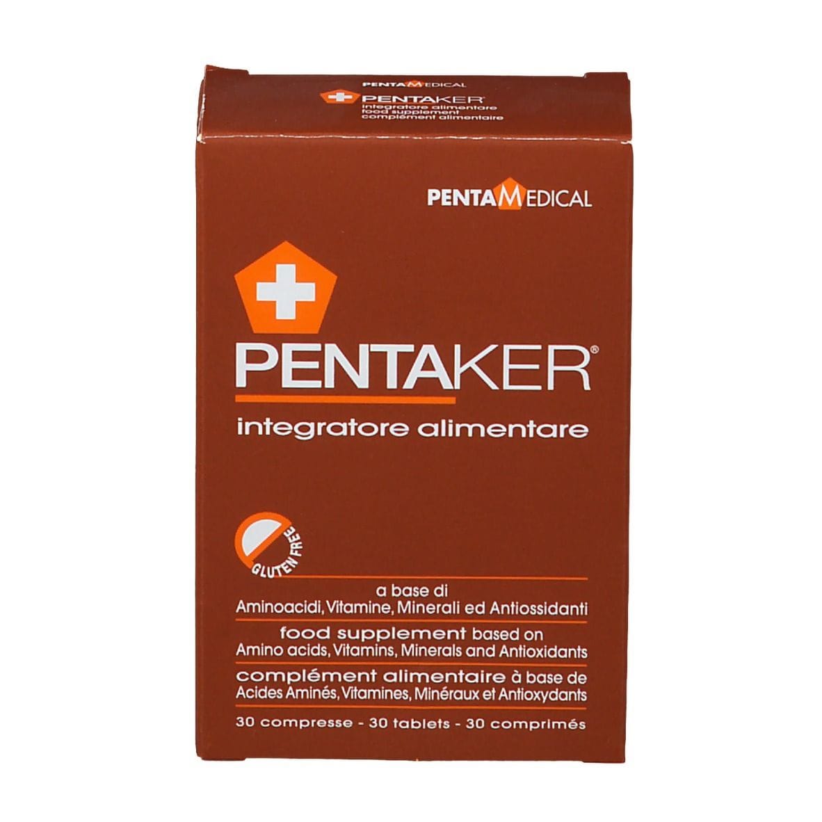 Integratore Pentaker per unghie e capelli, 30 compresse