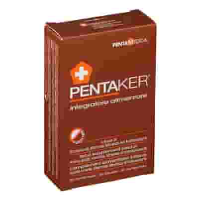 Integratore Pentaker per unghie e capelli, 30 compresse