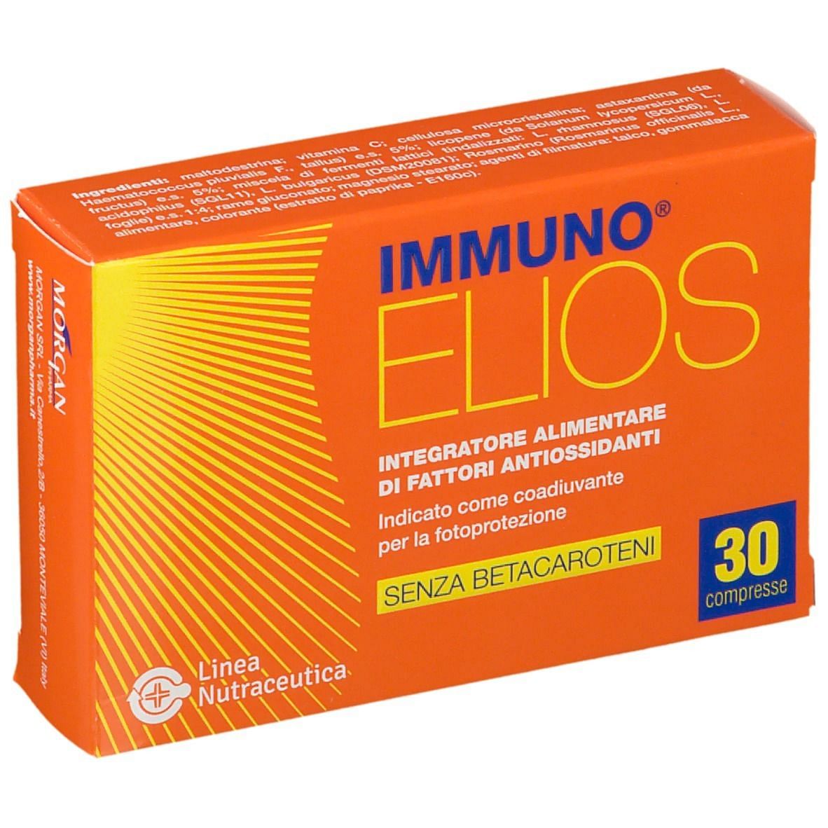 Immuno Elios  Acceleratore Abbronzatura 30 Compresse