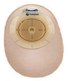 SACCA CHIUSA PER COLOSTOMIA SISTEMA MONOPEZZO SENSURA CONVEX LIGHT RICOPERTA IN TNT CON FORO RITAGLIABILE 15/43MM CAPACITA' SACCA 650ML MISURA MAXI 10 PEZZI