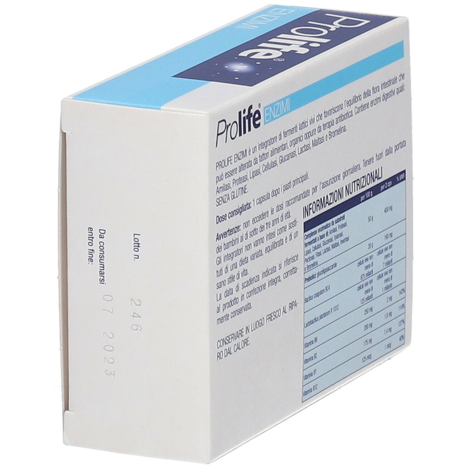 PROLIFE ENZIMI 30 CAPSULE