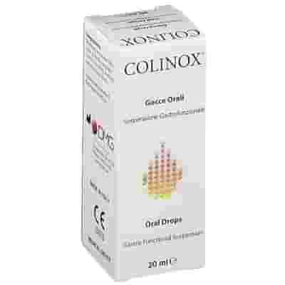 COLINOX SOSPENSIONE GASTROFUNZIONALE GOCCE OROSOLUBILI TRATTAMENTO METEORISMO AEROFAGIA COLICHE GASSOSE 20 ML