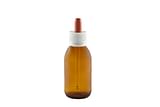 FLACONE VETRO 125 ML CODICE 21SF + CONTAGOCCIA A SIGILLO 10 PEZZI