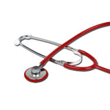 FONENDOSCOPIO PIATTO COLORE ROSSO