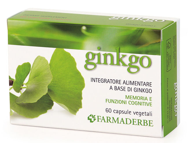 Farmaderbe Ginkgo Biloba 60 Capsule