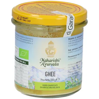 GHEE BIO BURRO CHIARIFICATO 220 G GHEE BIO BURRO CHIARIFICATO 220 G