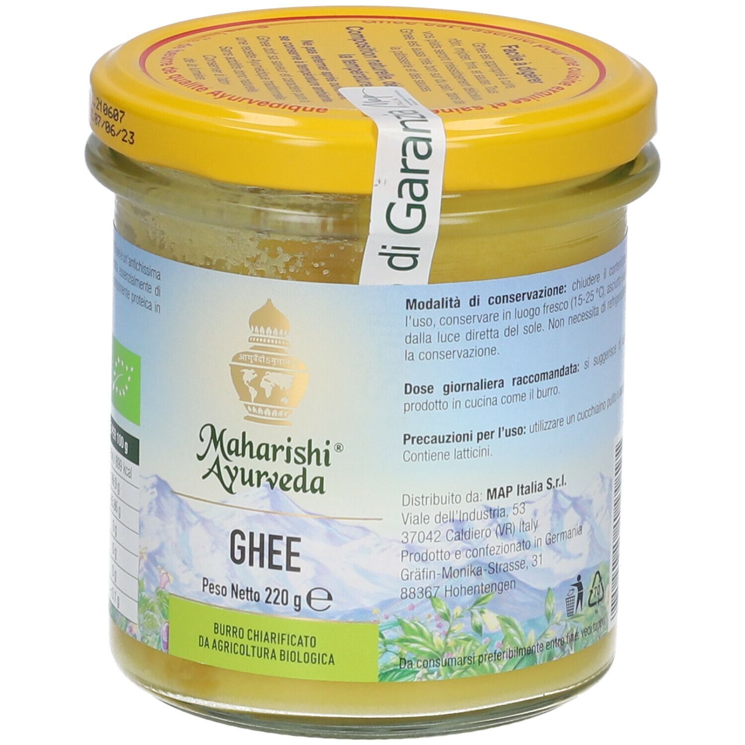 GHEE BIO BURRO CHIARIFICATO 220 G