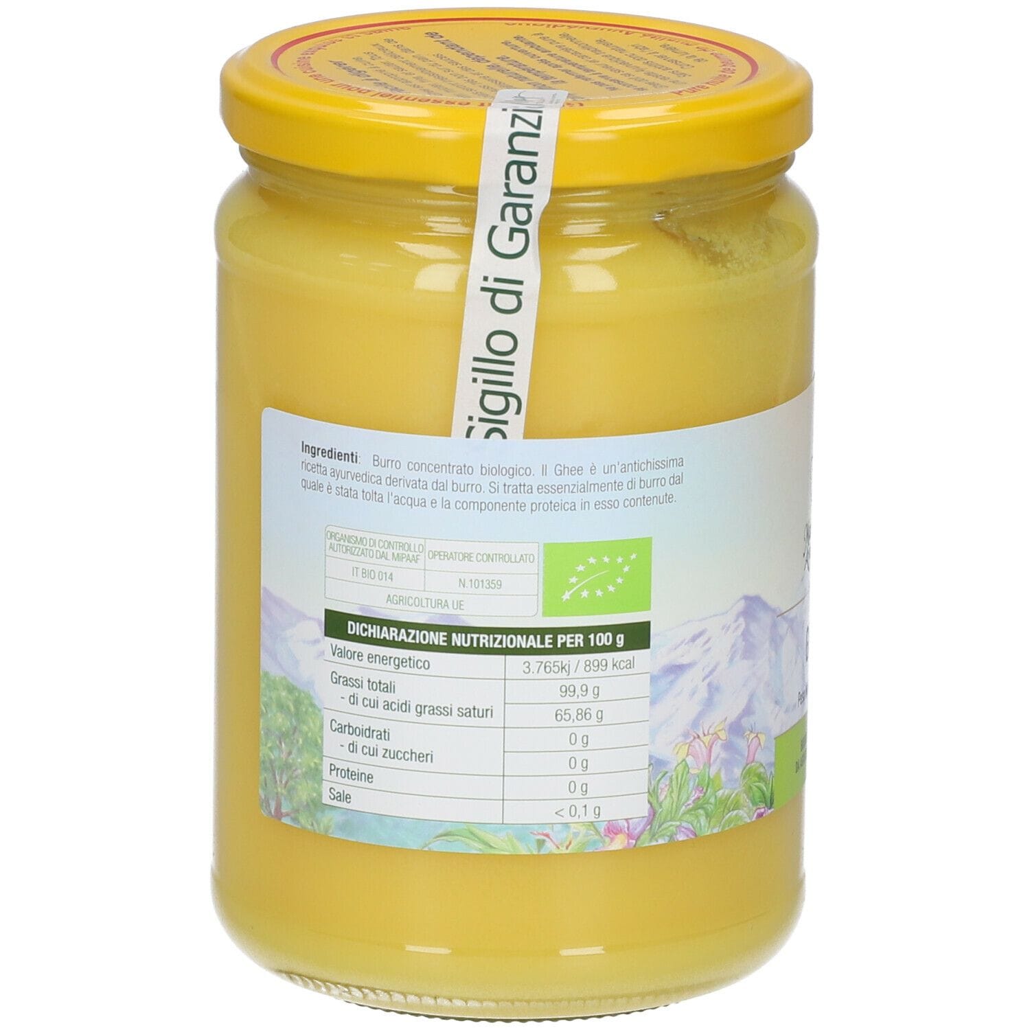 GHEE BIO BURRO CHIARIFICATO 480 G