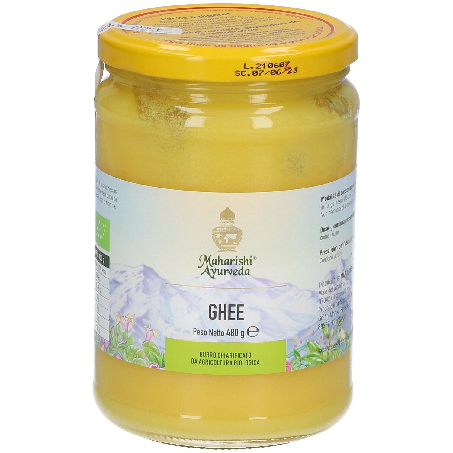 Ghee Bio Burro Chiarificato 480 G