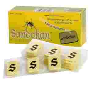 SANDOKAN 30PIASTRINE ANTIZANZ
