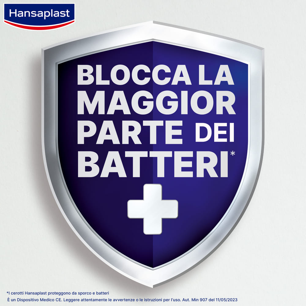 Cerotti Hansaplast Extrapower traspiranti, 8 pezzi 80x6cm