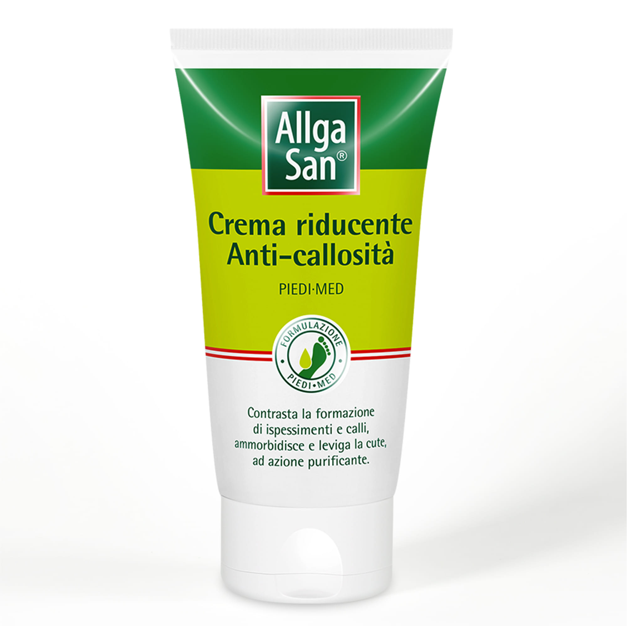 Crema Allgasan Anticallosità per calli e talloni, 75ml