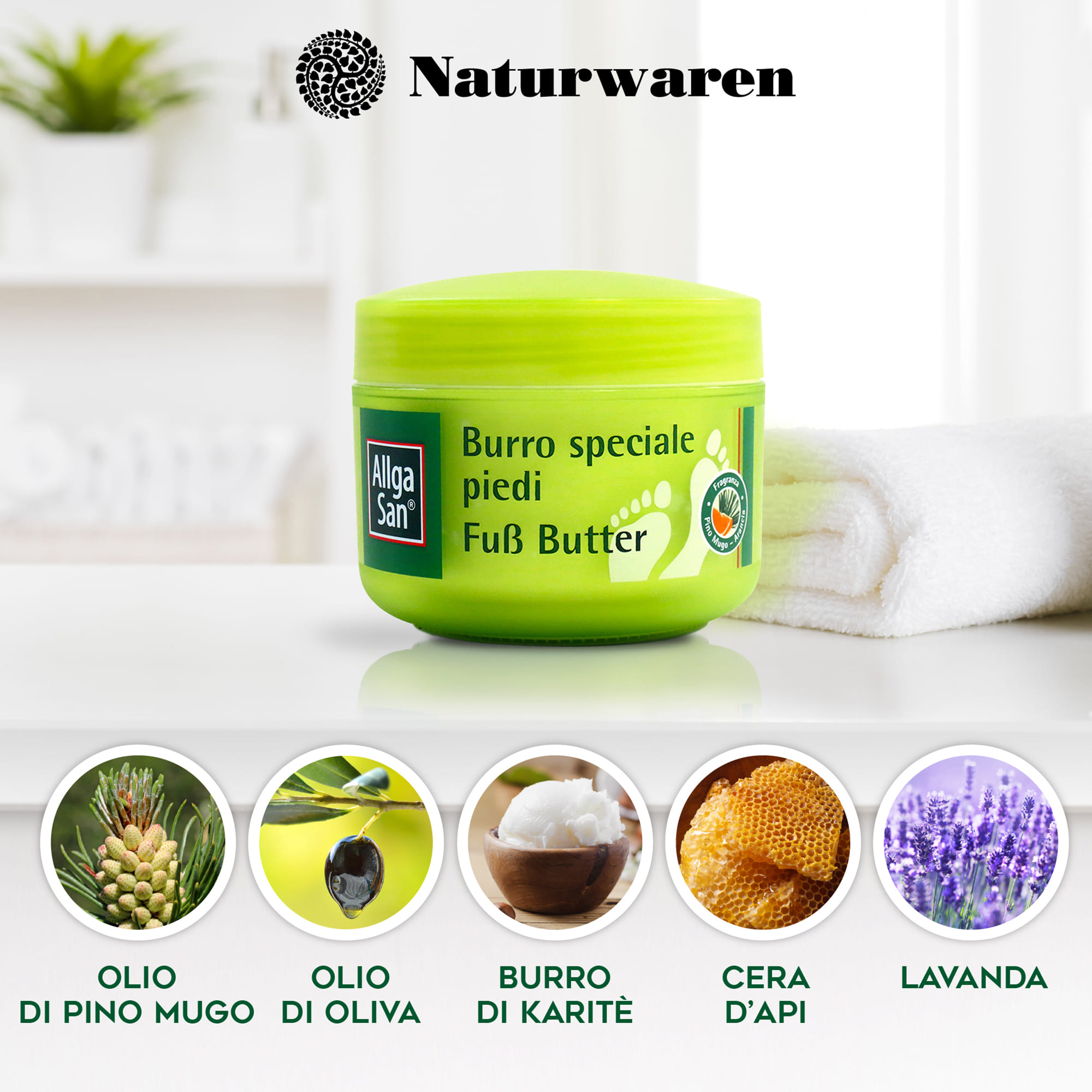 ALLGASAN BURRO SPECIALE PIEDI 200 ML