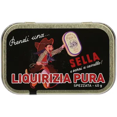 LIQUIRIZIA PURA SPEZZATA 40 G LIQUIRIZIA PURA SPEZZATA 40 G