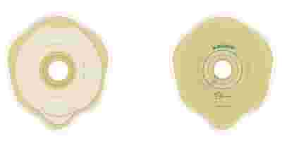PLACCA CONVESSA FLEXIMA KEY 60 MM PER SISTEMA DUE PEZZI AGGANCIO AESIVO RITAGLIO 15/45 5 PEZZI