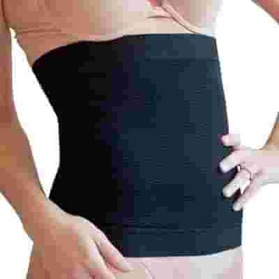 SILVER WAVE ABDOMINAL BAND NERO ML