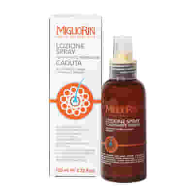 Lozione spray Migliorin Hair anticaduta senza alcol 125ml