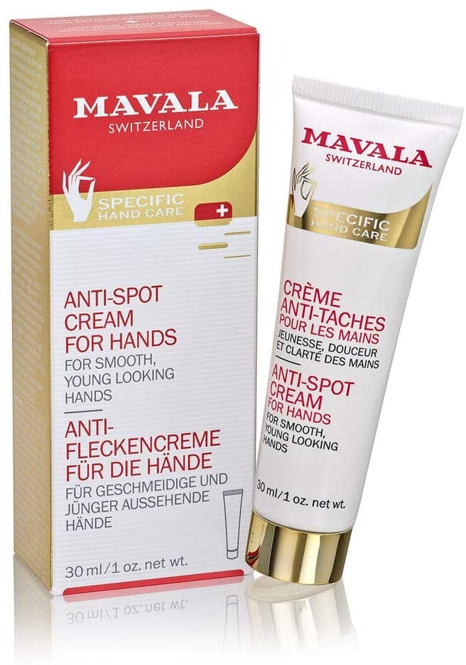 Crema Mavala Anti-Macchie Mani con estratti vegetali, 30ml