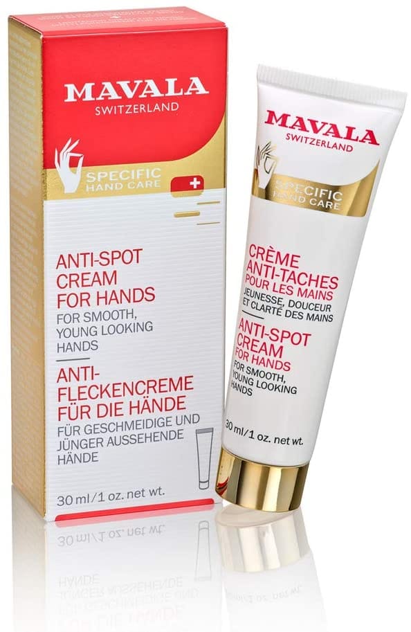 Crema Mavala Anti-Macchie Mani con estratti vegetali, 30ml