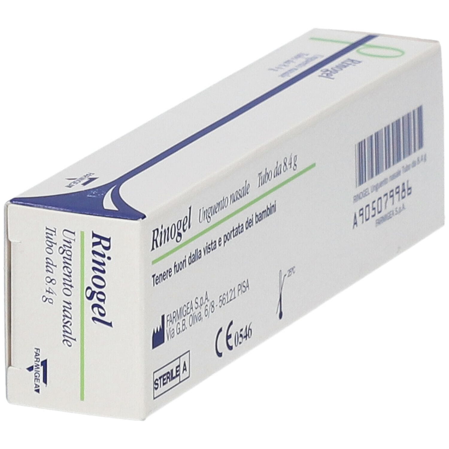 UNGUENTO NASALE LUBRIFICANTE RINOGEL TUBO 10ML