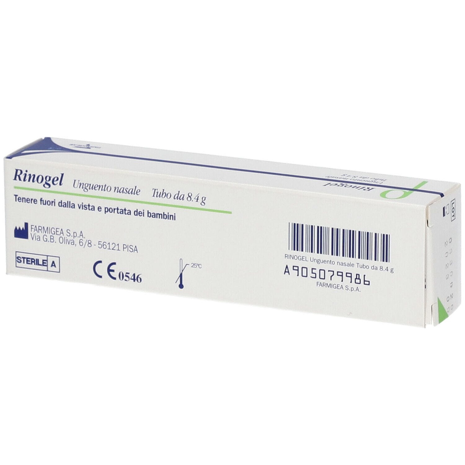 UNGUENTO NASALE LUBRIFICANTE RINOGEL TUBO 10ML