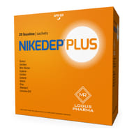 Integratore Nikedep PLUS per energia e tono, 20 bustine
